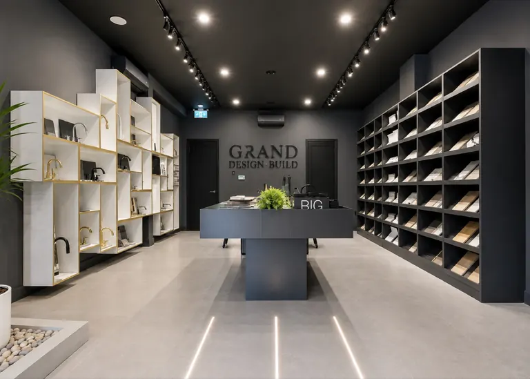 Grand Design Build Design Centre, hardware and finish displays